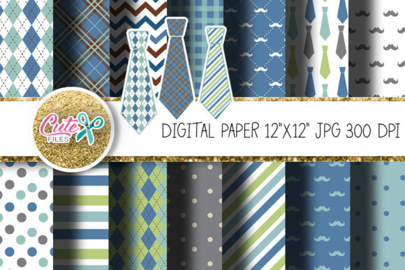 Download Fathers Day Digital Paper for Crafter - Craf Collection
