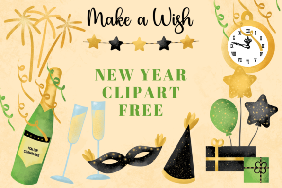 Download New Year Clipart Free - Year Collection