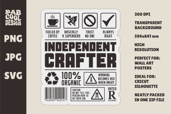 Download Independent Crafter Poster - Craf Collection